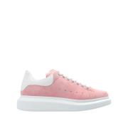 Rosa Skinn Sneakers Front Lace Logo