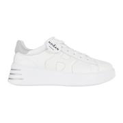 Hvite Sneakers Hev Stil Chic