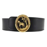 Pre-owned Leather belts