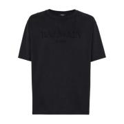 Brodert Logo Crew Neck T-skjorter