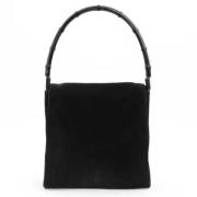 Pre-owned Suede handbags