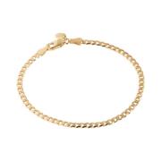 Gull Maria Black Saffi Bracelet Small Gold Hp Smykker