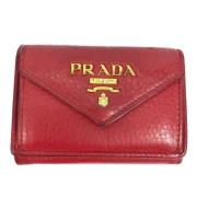 Pre-owned Leather wallets