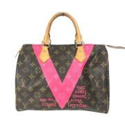 Pre-owned Fabric louis-vuitton-bags