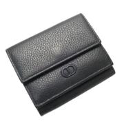 Pre-owned Leather wallets