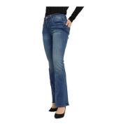 Bootcut Jeans med Shape Fit og Stretch