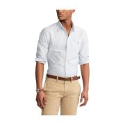 Slim Fit Oxford Skjorte - Striper