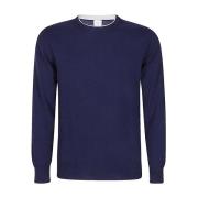 Cashmere Crewneck Tipping Sweater