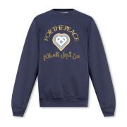 Sweatshirt med logo