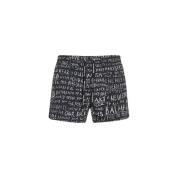 Badeshorts med Graffiti Logo