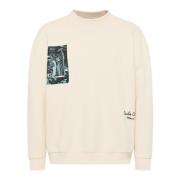 Oversize Sweatshirt for Avslappet Stil