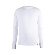 Hvit Sweatshirt for Menn