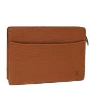 Pre-owned Leather clutches