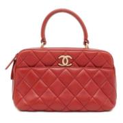 Pre-owned Leather chanel-bags