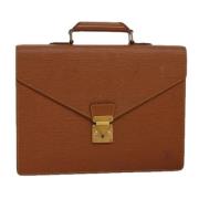 Pre-owned Leather briefcases