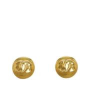 Pre-owned Yellow Gold earrings