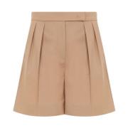 Elegant Brun Ull Shorts