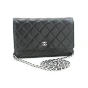 Pre-owned Leather chanel-bags