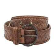 Pre-owned Leather belts