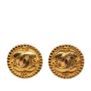 Pre-owned Yellow Gold earrings