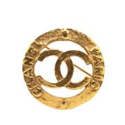 Pre-owned Metal chanel-jewelry