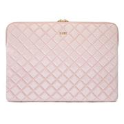 Velvet Quilted MAC Deksel Sparkled Blek Rosa