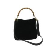 Pre-owned Suede handbags