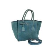 Pre-owned Suede handbags