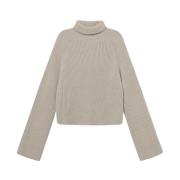 Lysbrun Merino Sweater Chunky Stil