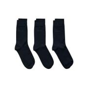 3-Pack Mercerized Cotton Socks Tilbehør