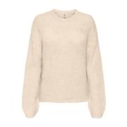 Myk Strikket Pullover Genser