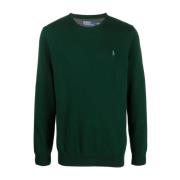 Grønne Sweaters LS CN Pp-Long Sleeve-Pullover