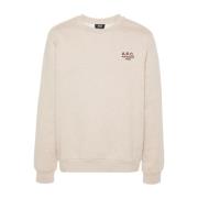 Beige Sweatshirt Aw24 Herremote