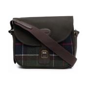 Tartan Crossbody Bag MultiFarge