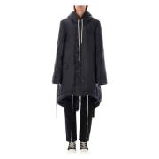 Sort Fishtail Parka Yttertøy Aw24