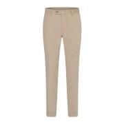 Beige Denz Turn Up Trousers Dress