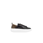 Svart Sand Sporty Elegance Sneakers