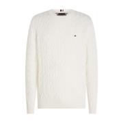 Klassisk Cable Crew Neck Sweater