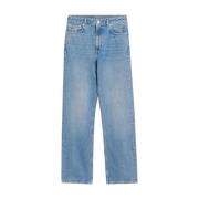 Lyseblå Regular Jeans Underdeler