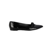 Pre-owned Leather flats