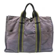 Pre-owned Canvas hermes-bags