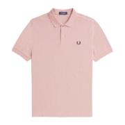 Slim Fit Plain Polo Dusty Rose