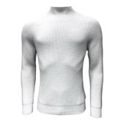 Rainwool Turtleneck Sweater Hvit