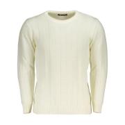 Stilig Crew Neck Sweater med Kontrast