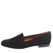 Pre-owned Suede flats