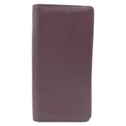 Pre-owned Leather wallets