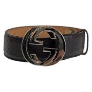 Pre-owned Leather belts