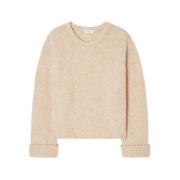 Beige Zolly Sweater - Stilig Strikkegenser