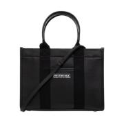 Svart 'Hardware' Shopper Bag