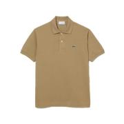 Tidløs Beige Poloskjorte